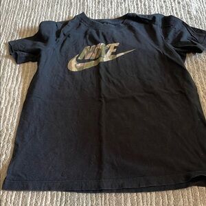 Nike Black Short Sleeve Tee with Iconic Swoosh